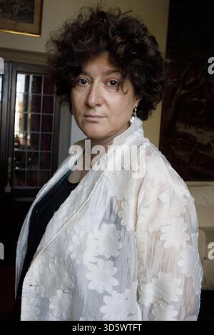 Porträt von Maria Stepanova 05/09/2025 ©Basso Cannarsa/opale.Photo Stockfoto