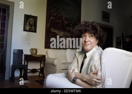 Porträt von Maria Stepanova 05/09/2025 ©Basso Cannarsa/opale.Photo Stockfoto