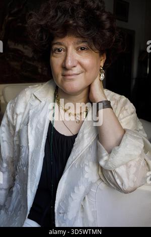 Porträt von Maria Stepanova 05/09/2025 ©Basso Cannarsa/opale.Photo Stockfoto