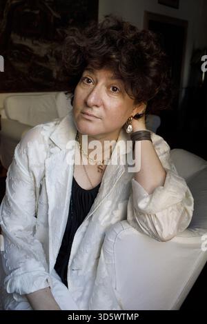 Porträt von Maria Stepanova 05/09/2025 ©Basso Cannarsa/opale.Photo Stockfoto