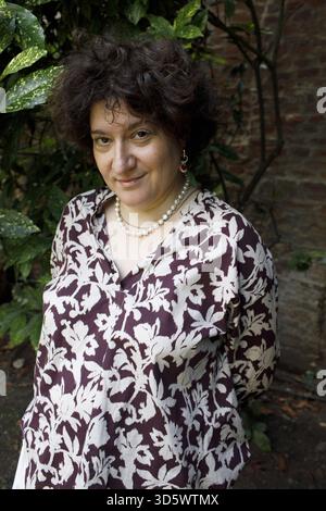 Porträt von Maria Stepanova 05/09/2025 ©Basso Cannarsa/opale.Photo Stockfoto