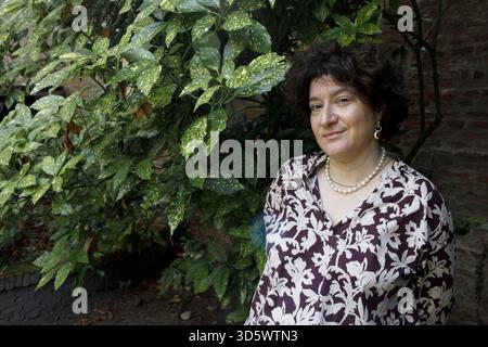 Porträt von Maria Stepanova 05/09/2025 ©Basso Cannarsa/opale.Photo Stockfoto