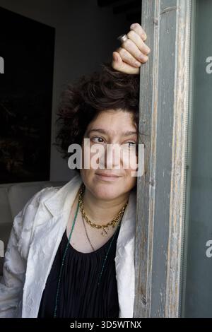 Porträt von Maria Stepanova 05/09/2025 ©Basso Cannarsa/opale.Photo Stockfoto