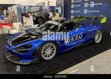 2025 Sema Car Show in Las Vegas Fahrzeug. Stockfoto
