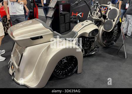 2025 Sema Car Show in Las Vegas Fahrzeug. Stockfoto