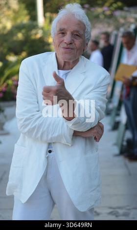 VENEDIG, ITALIEN – 4. SEPTEMBER: Abel Ferrara wird am 4. September 2025 auf dem 82. Venedig Filmfestival in Venedig, Italien, gesehen Stockfoto