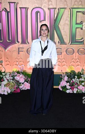 New York, USA. November 2025. Mel C geht durch den roten Teppich bei „Wicked: For good!“ New York Premiere in der David Geffen Hall, New York, NY, 17. November 2025. (Foto: Anthony Behar/SipaUSA) Credit: SIPA USA/Alamy Live News Stockfoto