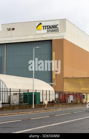 Titanic Studios in Belfast, Nordirland, 2025 Stockfoto