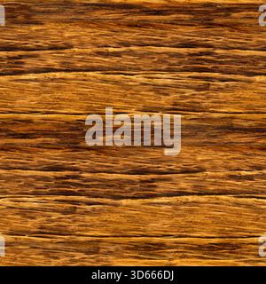 Nahtlose 4K-Fototextur von alten Eichenholzplanken. Vintage-Tischmaterial. Stockfoto