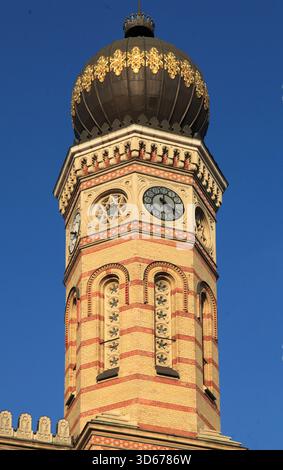 Ungarn, Budapest, Synagoge in der Dohány-Straße, Stockfoto