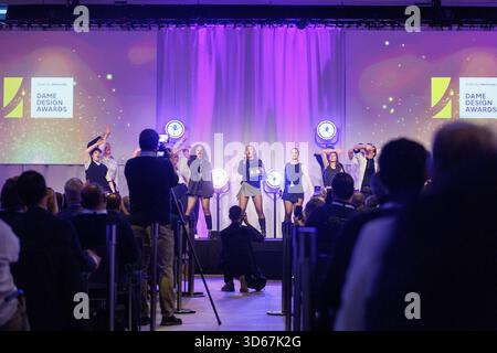 Amsterdam, Niederlande. November 2025. Amsterdam, Niederlande. November 2025. Verleihung der DAME Design Awards 2025 im METSTRADE im RAI Amsterdam Convention Centre in Amsterdam, Niederlande, am 18. November 2025. Anrede: Aleksandr Nagornyi/Alamy Live News Anrede: Aleksandr Nagornyi/Alamy Live News Stockfoto