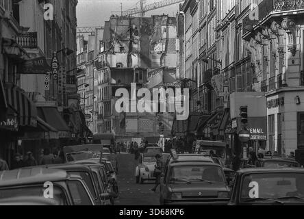 1975, Paris, Rive fuhr. Stockfoto