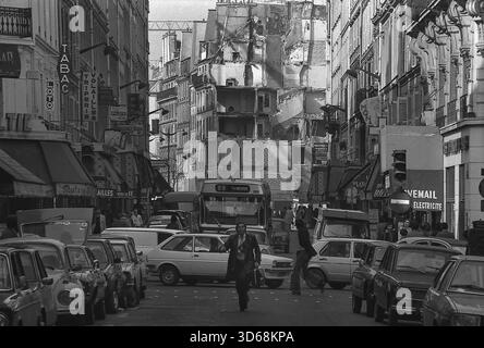 1975, Paris, Rive fuhr. Stockfoto