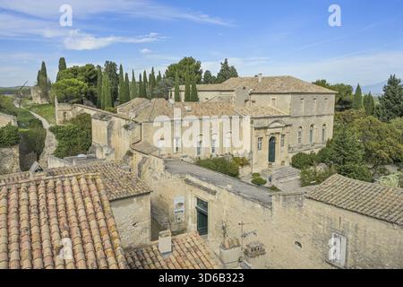 Abbey Saint-Andre in der Festung Fort Saint-Andre, Gemeinde Villeneuve-les-Avignon, Avignon, Frankreich Stockfoto