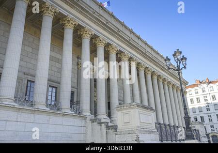 Palais de Justice Historique de Lyon, Cour d'Appel, Court, 1 Rue du Palais de Justice, Lyon, Frankreich Stockfoto