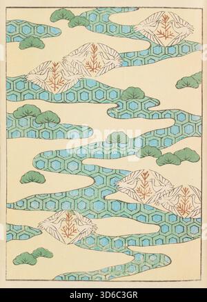 Shin-Bijutsukai / Herz - Kunstwelt (1901-1902). Furuya K?rin (Japanisch, 1875-1910). Veröffentlicht von Unsodo. Pl.027' Stockfoto