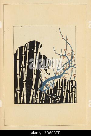 Shin-Bijutsukai / Herz - Kunstwelt (1901-1902). Furuya K?rin (Japanisch, 1875-1910). Veröffentlicht von Unsodo. Pl.096' Stockfoto