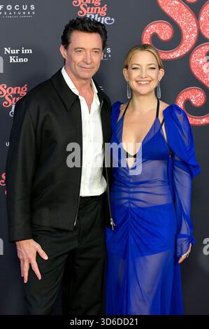 Hugh Jackman und Kate Hudson bei der Europapremiere des Kinofilms 'Song Sung Blue' im Zoo Palast. Berlin, 19.11.2025 Stockfoto