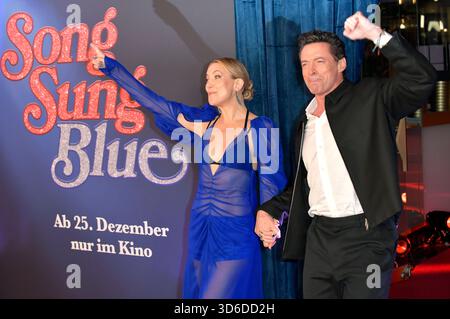 Kate Hudson und Hugh Jackman bei der Europapremiere des Kinofilms 'Song Sung Blue' im Zoo Palast. Berlin, 19.11.2025 Stockfoto