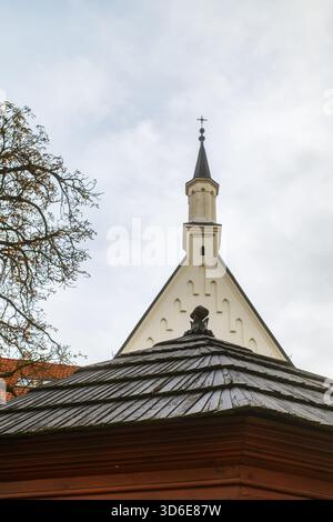 Blick auf die Burg Piast in Racibórz, Polen. Stockfoto