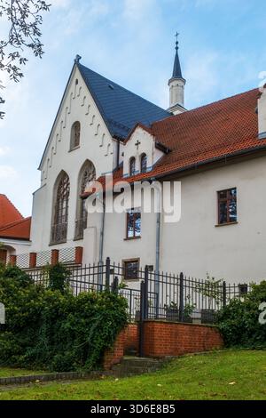 Blick auf die Burg Piast in Racibórz, Polen. Stockfoto