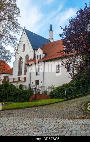 Blick auf die Burg Piast in Racibórz, Polen. Stockfoto