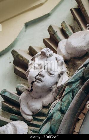 Altes Stadtzentrum von Ventimiglia in Italien Stockfoto
