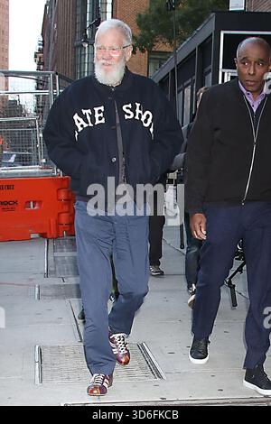 New York, NY, USA. November 2025. David Letterman wurde am 19. November 2025 in New York City gesehen. Quelle: Rw/Media Punch/Alamy Live News Stockfoto