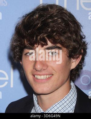 Conor Kennedy, Sohn von Robert Kennedy Jr. und Mary Richardson Kennedy, nimmt am 15. Oktober 2012 an der Premiere des HBO-Dokumentarfilms Ethel im Time Warner Center in New York Teil. Foto: Henry McGee/MediaPunch Stockfoto