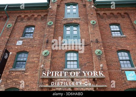 Distillery Historic District, Toronto, Kanada Stockfoto
