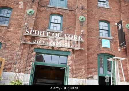 Distillery Historic District, Toronto, Kanada Stockfoto