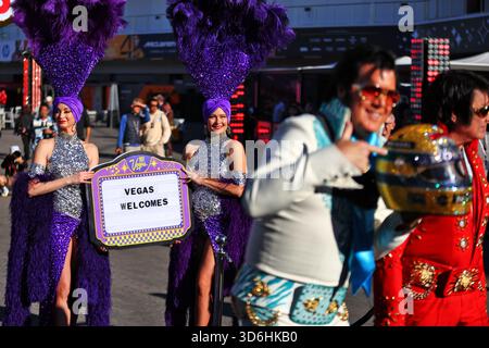 Las Vegas, USA. November 2025. Fahrerlager-Atmosphäre. 20.11.2025. Formel-1-Weltmeisterschaft, Rd 22, Las Vegas Grand Prix, Las Vegas, Nevada, USA, Übungstag Foto sollte lauten: XPB/Alamy Live News. Stockfoto