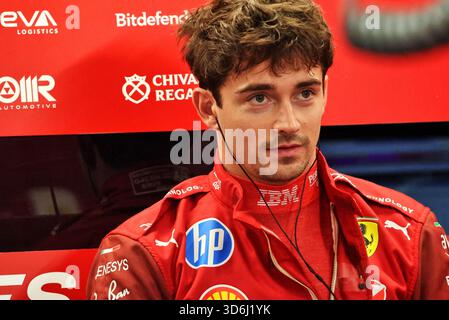Las Vegas, USA. November 2025. Charles Leclerc (MON) Ferrari. 20.11.2025. Formel-1-Weltmeisterschaft, Rd 22, Las Vegas Grand Prix, Las Vegas, Nevada, USA, Übungstag Foto sollte lauten: XPB/Alamy Live News. Stockfoto