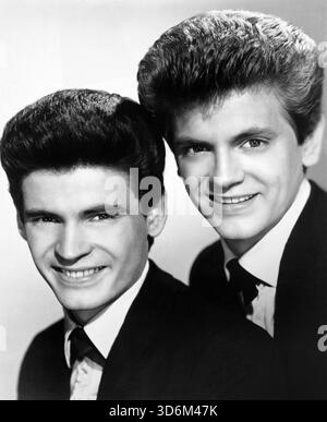 Everly Brothers Publicity Foto – Don (links) und Phil Everly, 1965 Stockfoto