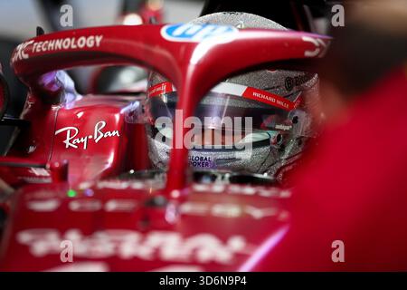 Las Vegas, Usa. November 2025. Lewis Hamilton von Ferrari während des Formel 1 Heineken Las Vegas Grand Prix 2025 auf dem Las Vegas Strip Circuit, Nevada, USA am 20. November 2025 Credit: Shaun Brooks/Every Second Media Credit: Every Second Media/Alamy Live News Stockfoto