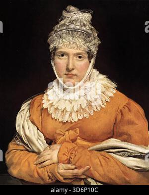 GROS, Antoine-Jean (* 1771, Paris, d. 1835, Meudon) Portrait of Madame R?camier - Öl auf Leinwand Galeria, Zagreb --- Schlüsselwörter: ----------------- Autor: GROS, Antoine-Jean Titel: Porträt von Madame R?camier Form: Malerei Zeitlinie: 1801-1850 Schule: Französisch Typ: Porträt Stockfoto