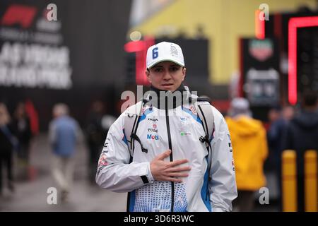 Paradies, Etats Unis. November 2025. HA während des Formel-1-Grand-Prix von Las Vegas 2025, 22. Runde der FIA Formel-1-Weltmeisterschaft 2025 vom 21. Bis 23. November 2025 auf dem Las Vegas Strip Circuit in Paradise, Nevada, USA - Foto Eric Alonso/DPPI Credit: DPPI Media/Alamy Live News Stockfoto