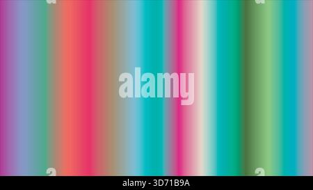 Abstrakter farbenfroher verlaufender Hintergrund mit vertikalen Linien. Moderne mehrfarbige Kulisse. Unscharfe Textur. Stock Vektor