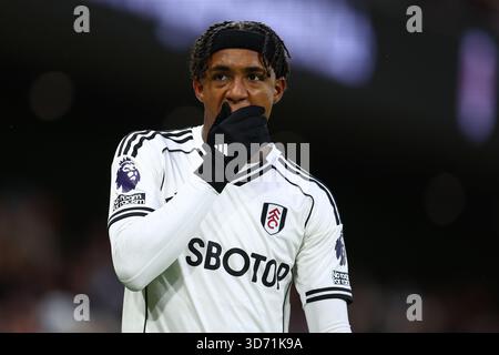 London, Großbritannien. November 2025. Kevin of Fulham während des Spiels Fulham gegen Sunderland Premier League in Craven Cottage, London. Der Bildnachweis sollte lauten: Paul Terry/Sportimage Credit: Sportimage Ltd/Alamy Live News Stockfoto
