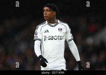 London, Großbritannien. November 2025. Kevin of Fulham während des Spiels Fulham gegen Sunderland Premier League in Craven Cottage, London. Der Bildnachweis sollte lauten: Paul Terry/Sportimage Credit: Sportimage Ltd/Alamy Live News Stockfoto