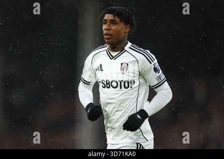 London, Großbritannien. November 2025. Kevin of Fulham während des Spiels Fulham gegen Sunderland Premier League in Craven Cottage, London. Der Bildnachweis sollte lauten: Paul Terry/Sportimage Credit: Sportimage Ltd/Alamy Live News Stockfoto