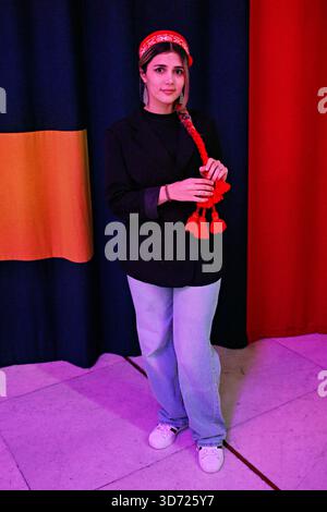 London, Großbritannien. November 2025. Oshur Shaba, ABBOS Davlatqadamov, Salimjon Manadbekov bei der „Aga Khan Music Awards Night“ in der Queen Elizabeth Hall, London, England. (Foto von 李世惠/siehe Li/Picture Capital) Credit: Siehe Li/Picture Capital/Alamy Live News Stockfoto