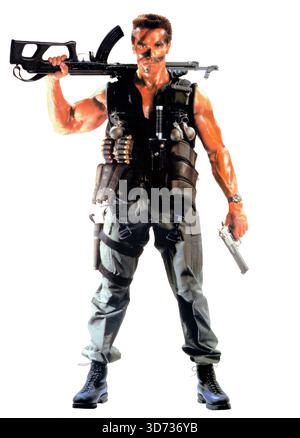 ARNOLD SCHWARZENEGGER in COMMANDO (1985), Regie: MARK L. LESTER. Quelle: 20TH CENTURY FOX / Album Stockfoto