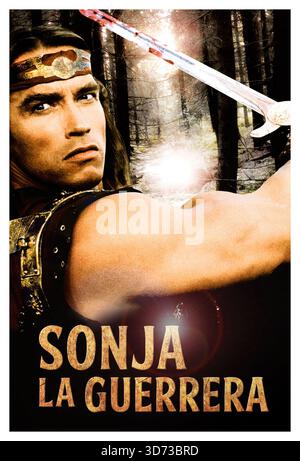 ARNOLD SCHWARZENEGGER in ROT SONJA (1985), Regie: RICHARD FLEISCHER. Kredit: M. G.M./VEREINIGTE KÜNSTLER / Album Stockfoto