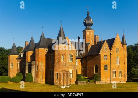 Schloss Rumbeke (Kasteel van Rumbeke), historisches Gebäude in Rumbeke, Belgien Stockfoto