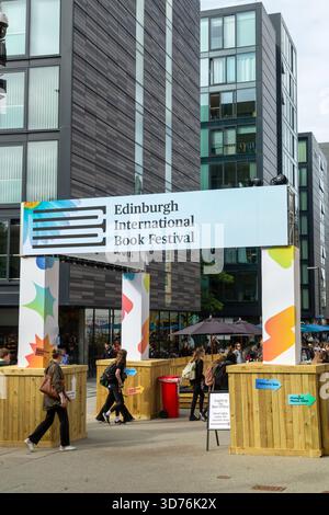 Edinburgh International Book Festival Stockfoto