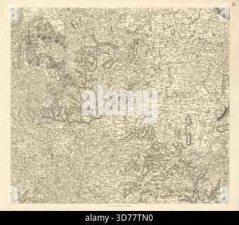 #11 East Midlands / Zentralengland. Stockdale 1809 alte, antike Karte Stockfoto