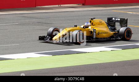 Der Renault F1-Wagen 2016 Stockfoto