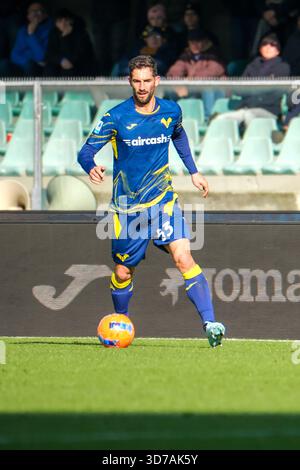 Hellas Verona FC vs Parma Calcio 1913 – italienische Serie A Enilive Soccer Championship – 23. November 2025 – Verona – Italien Stockfoto