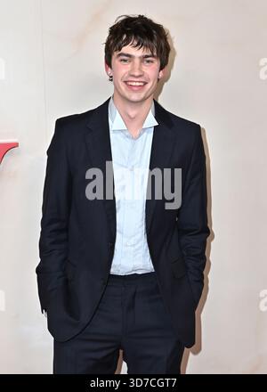 London, Großbritannien. November 2025. Spike Fearn nimmt an der UK Special Screening von „Ella McCay“ im Picturehouse Central in London, England, Teil. UK. Montag, 24. November 2025 Credit: Bang Media International/Alamy Live News Stockfoto